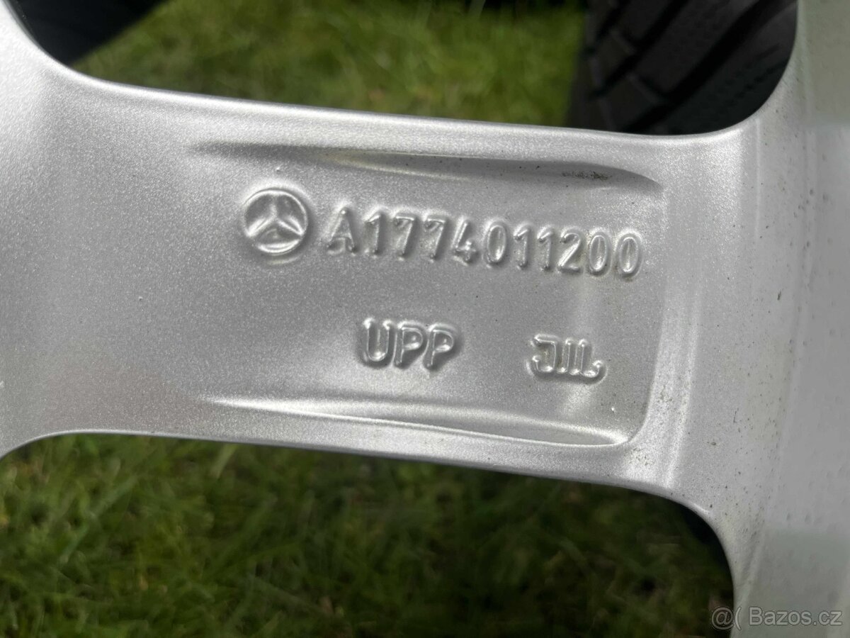 MB originál kola + zimní pneu 205/55/17 - 5