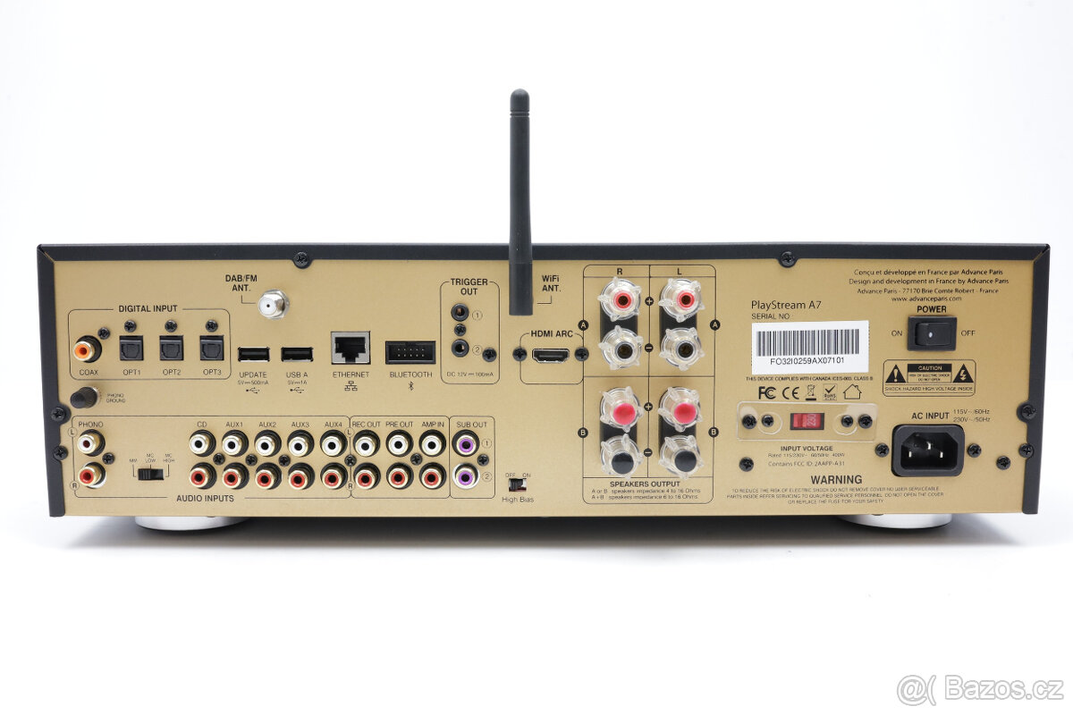 Advance Paris PlayStream A7 + Advance Paris X-FTB02 aptX HD - 5