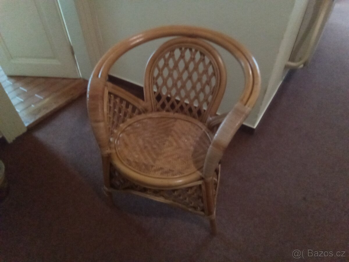 Proutěné křeslo - 5