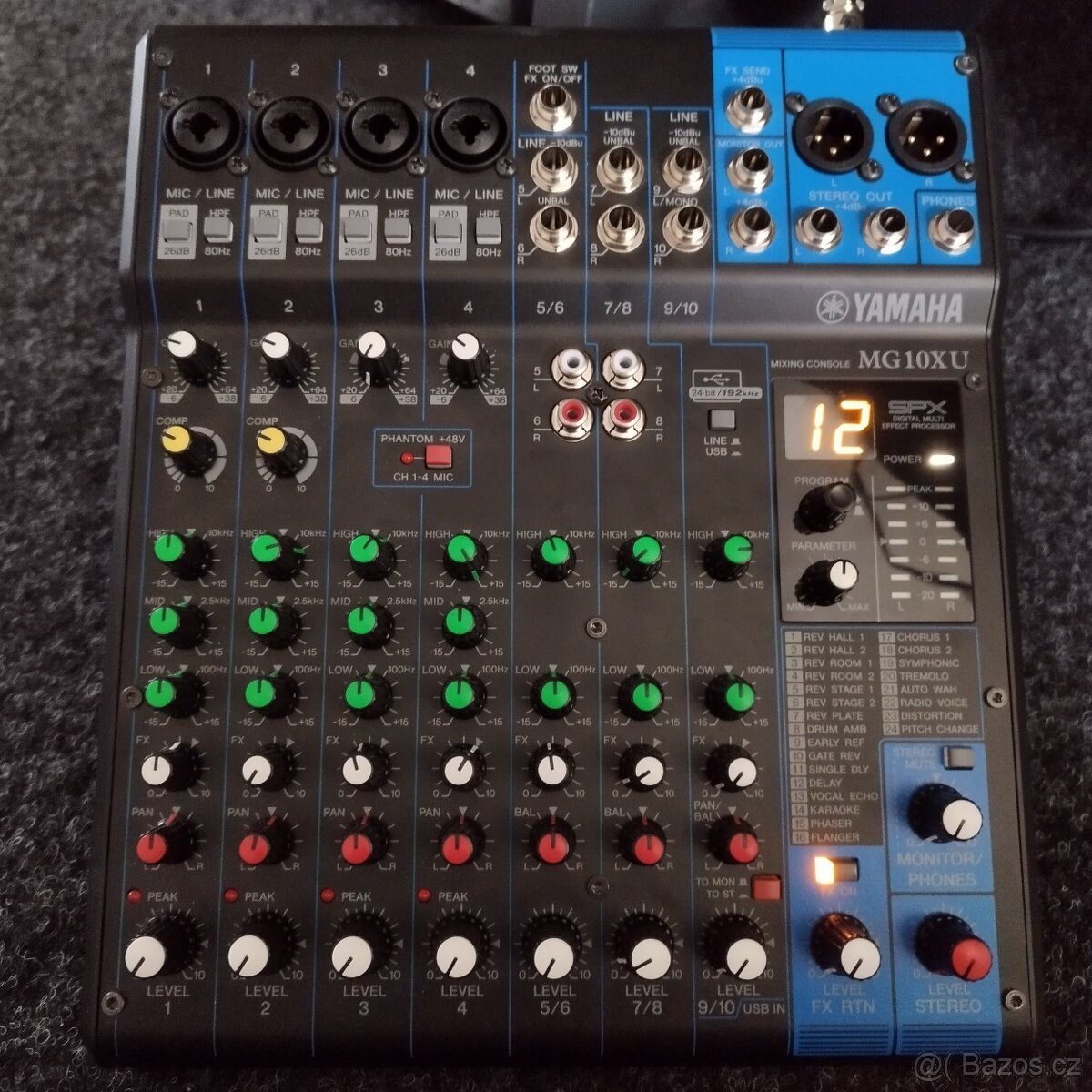 Yamaha mg10xu, usb,efekty - 5