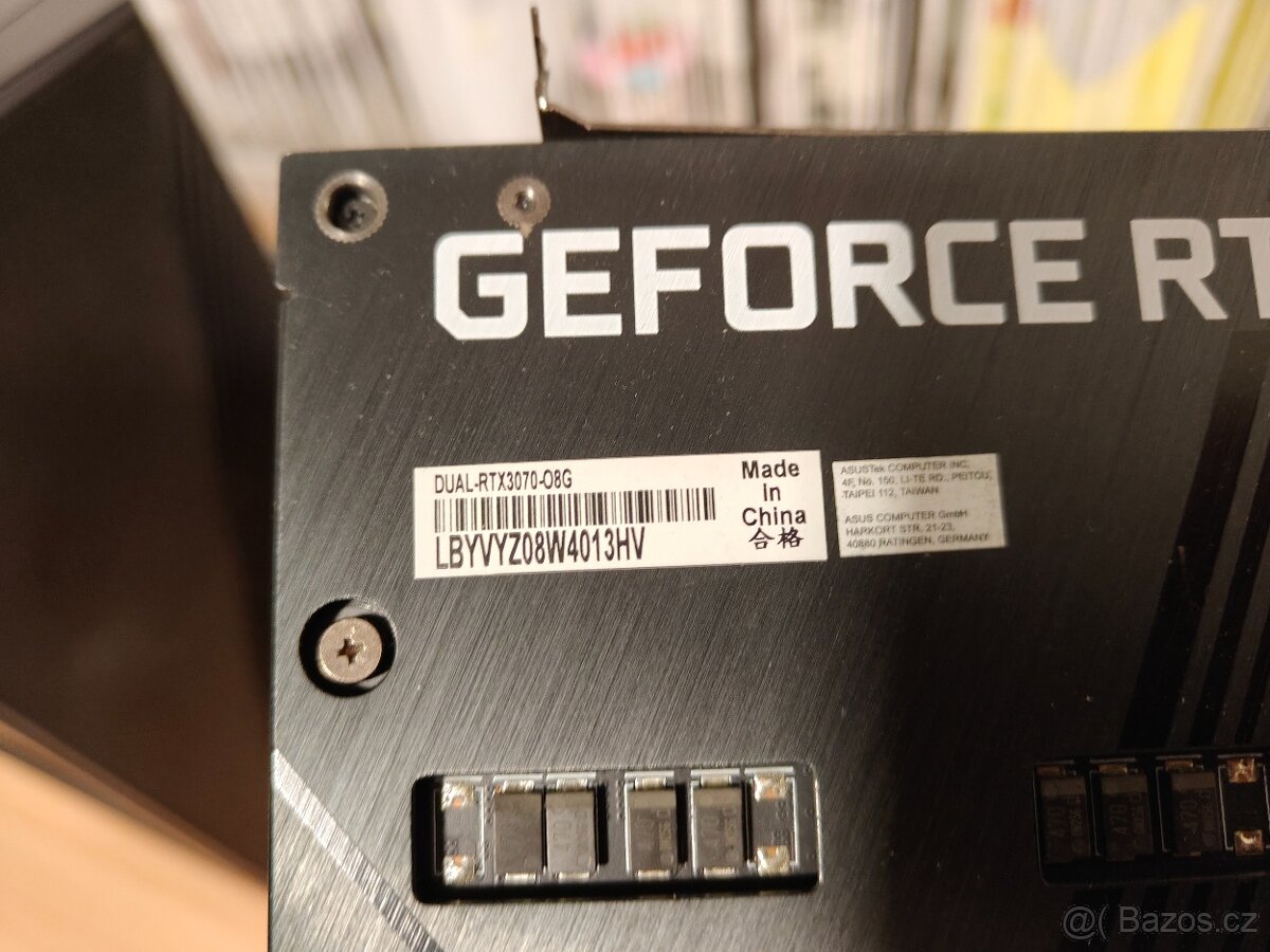 Asus RTX 3070 8Gb - 5