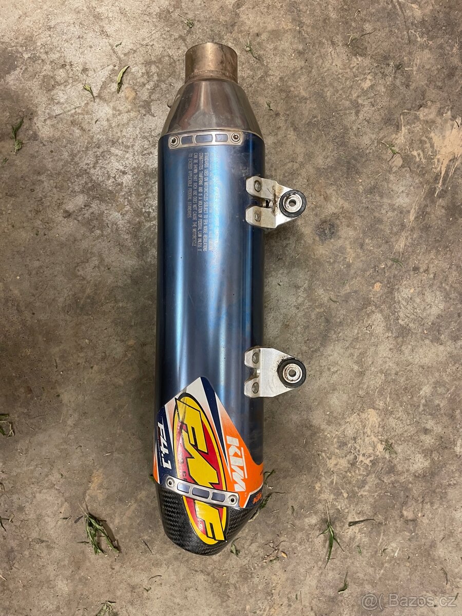 KTM SXF 350 2018 při rychlem jednani sleva