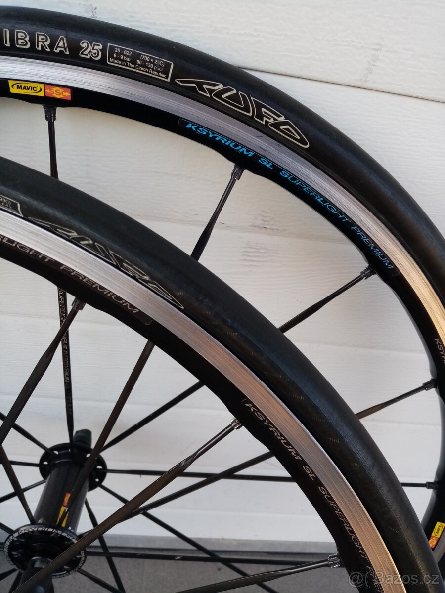Mavic Ksyrium SL (Premium) - 2 páry zapl. Alu kol - silnční - 5
