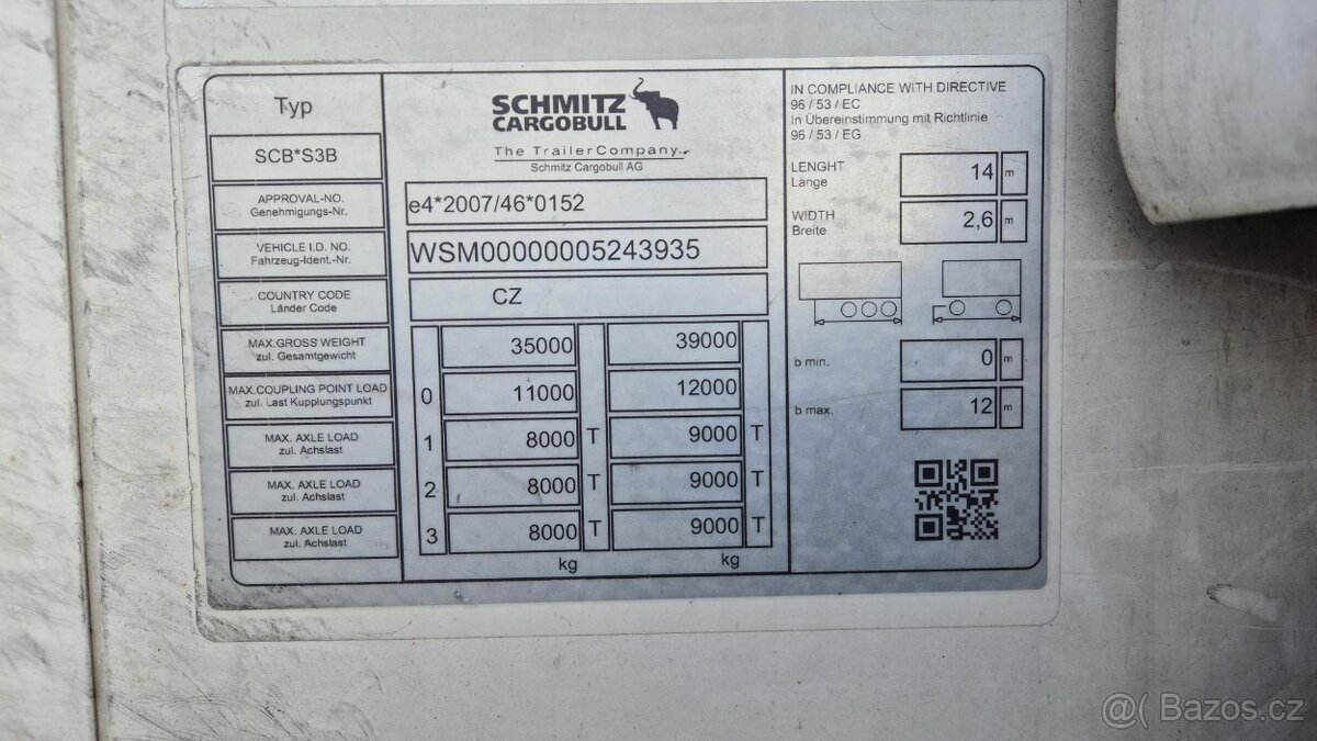 SCHMITZ CARGOBULL SKO 24/L - 13.4 FP60 COOL MUL0TITEMP - 5