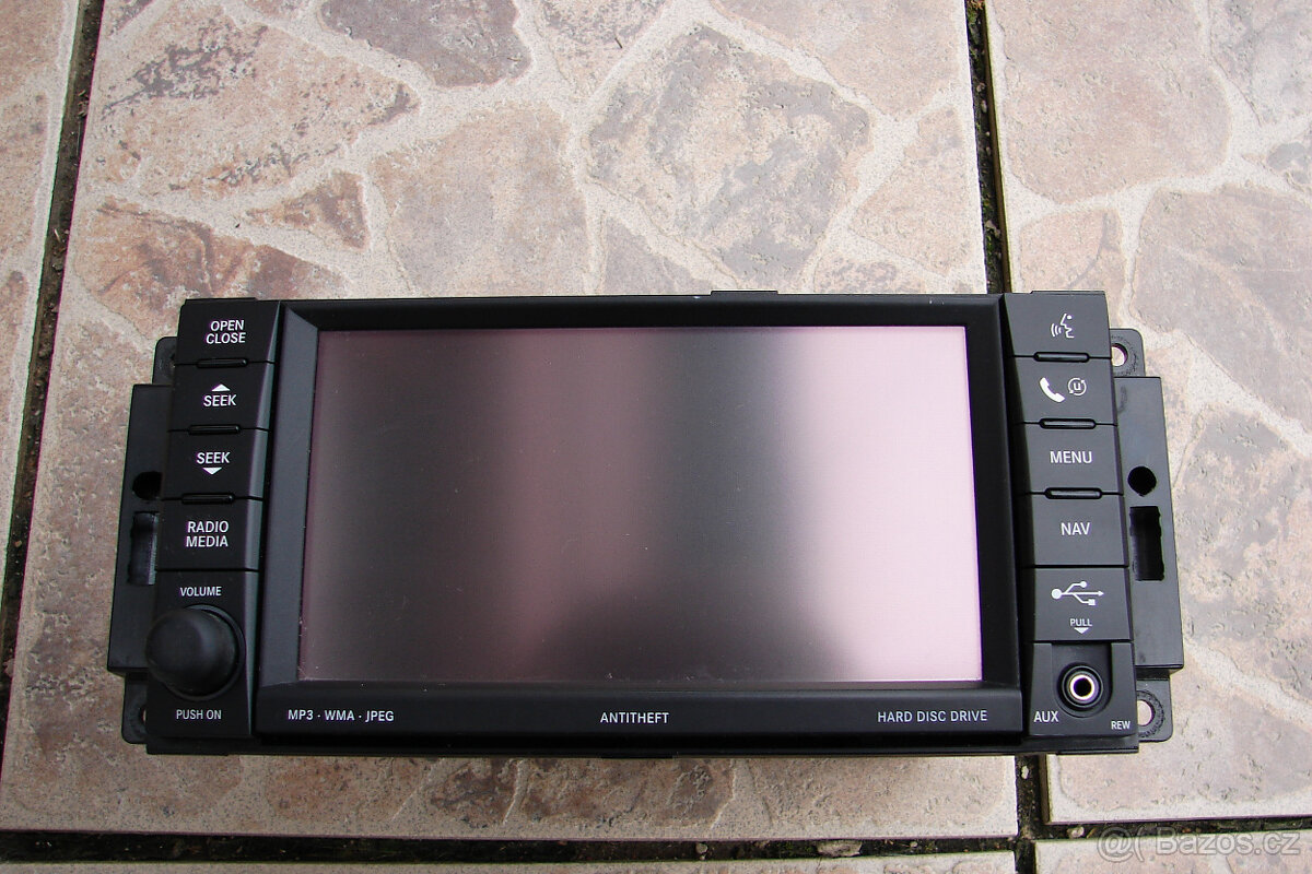 Jeep, Chrysler Rádio NAVI system NTG4 REW - porucha - 5
