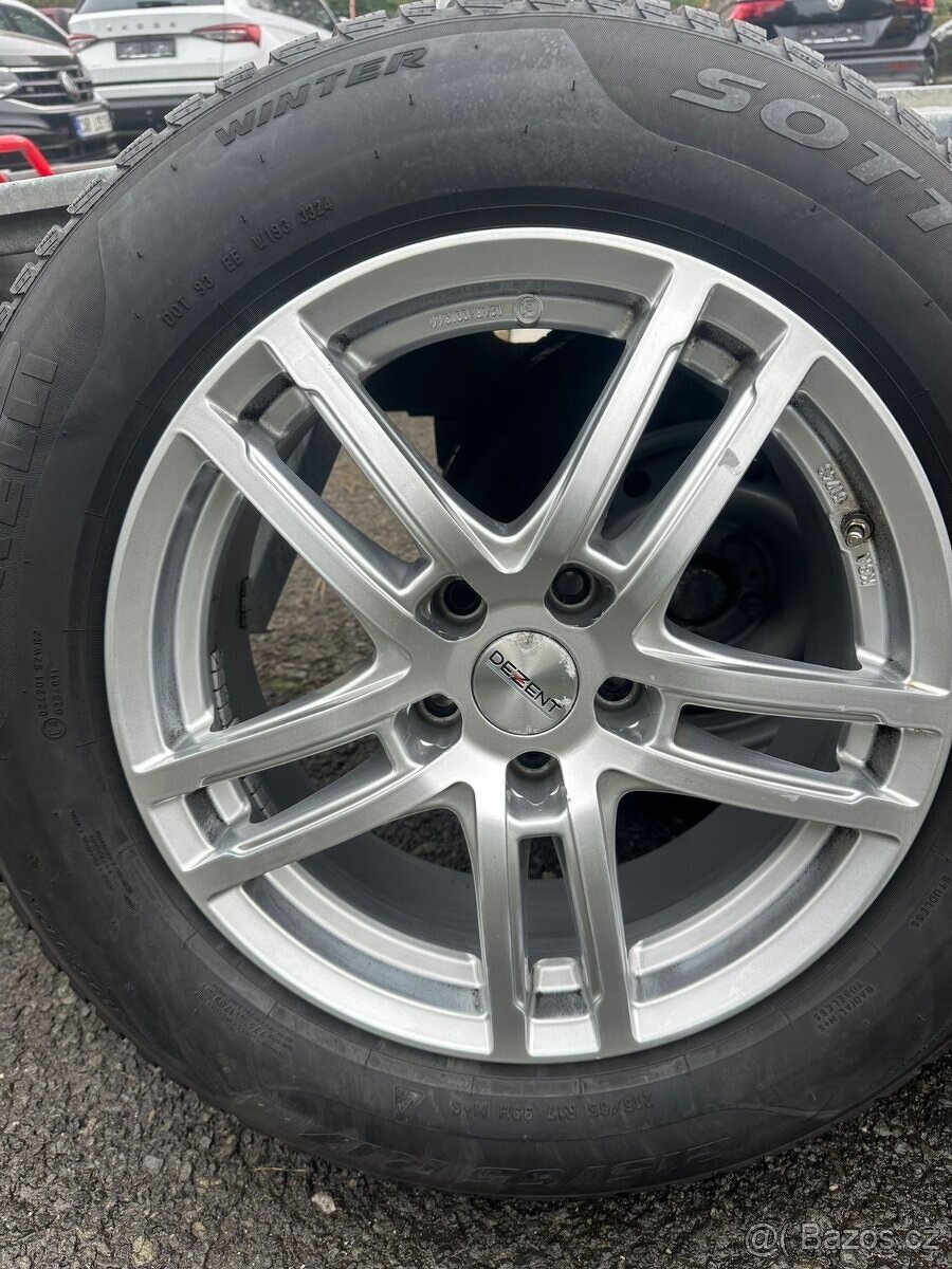 Zimní sada kol 17 volkswagen Škoda - 5