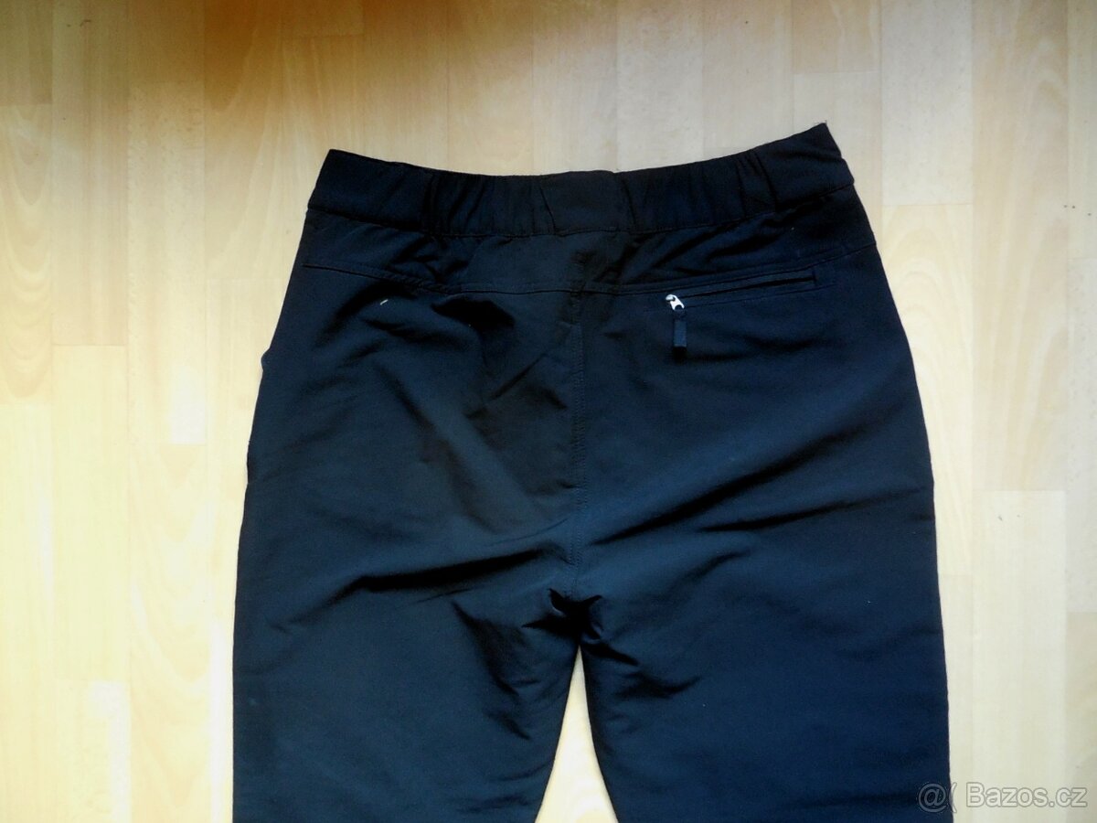 pánské Crane černé kalhoty softshell elast. outdor 36/32 L - 5