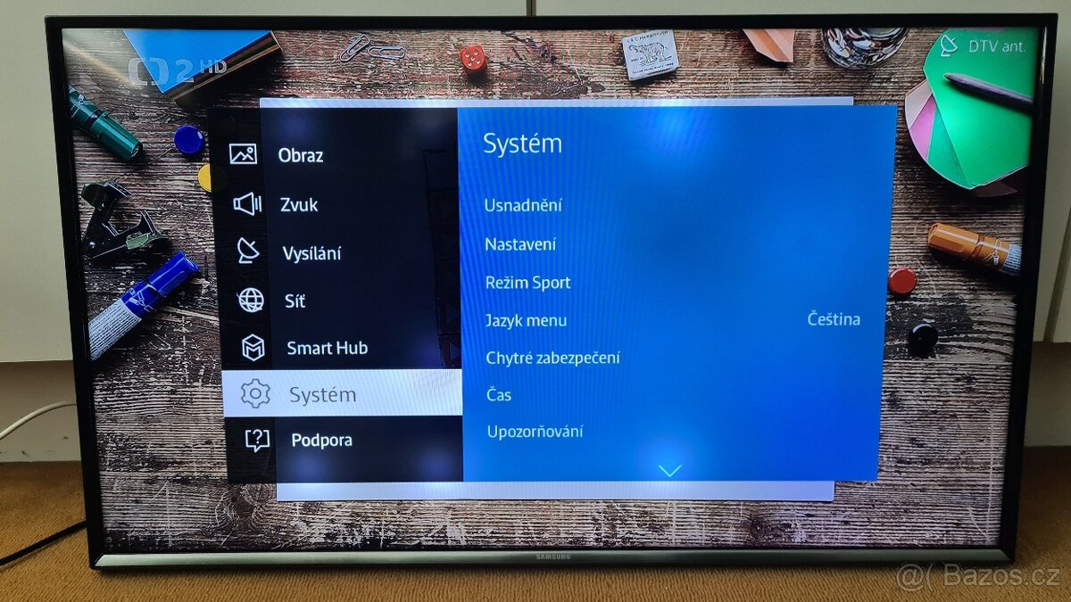 FullHD DVB-T2 televize Samsung na opravu nebo pro nenáročné - 5