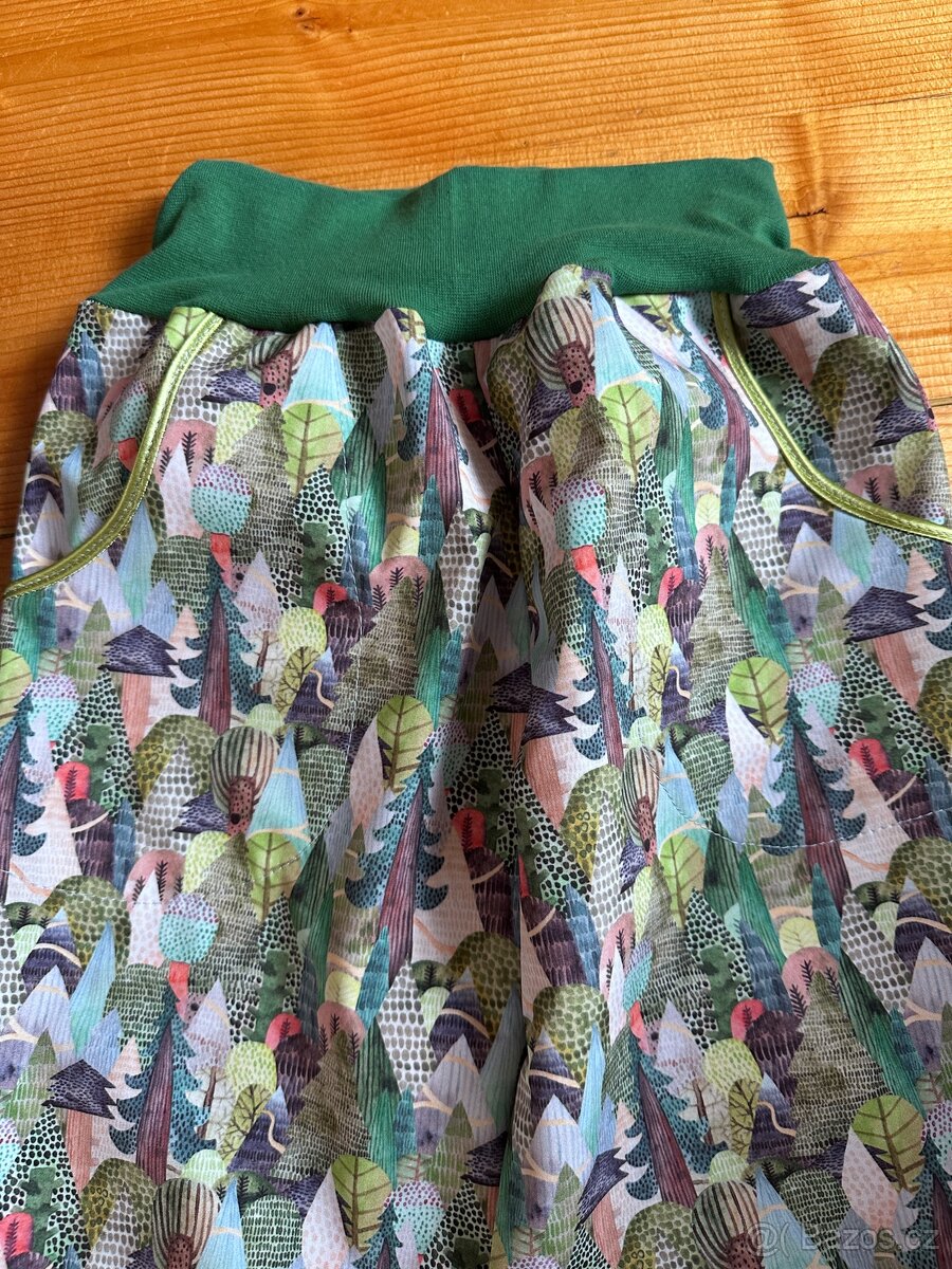 Softshell komplet tmavě šedý- stromy - 5