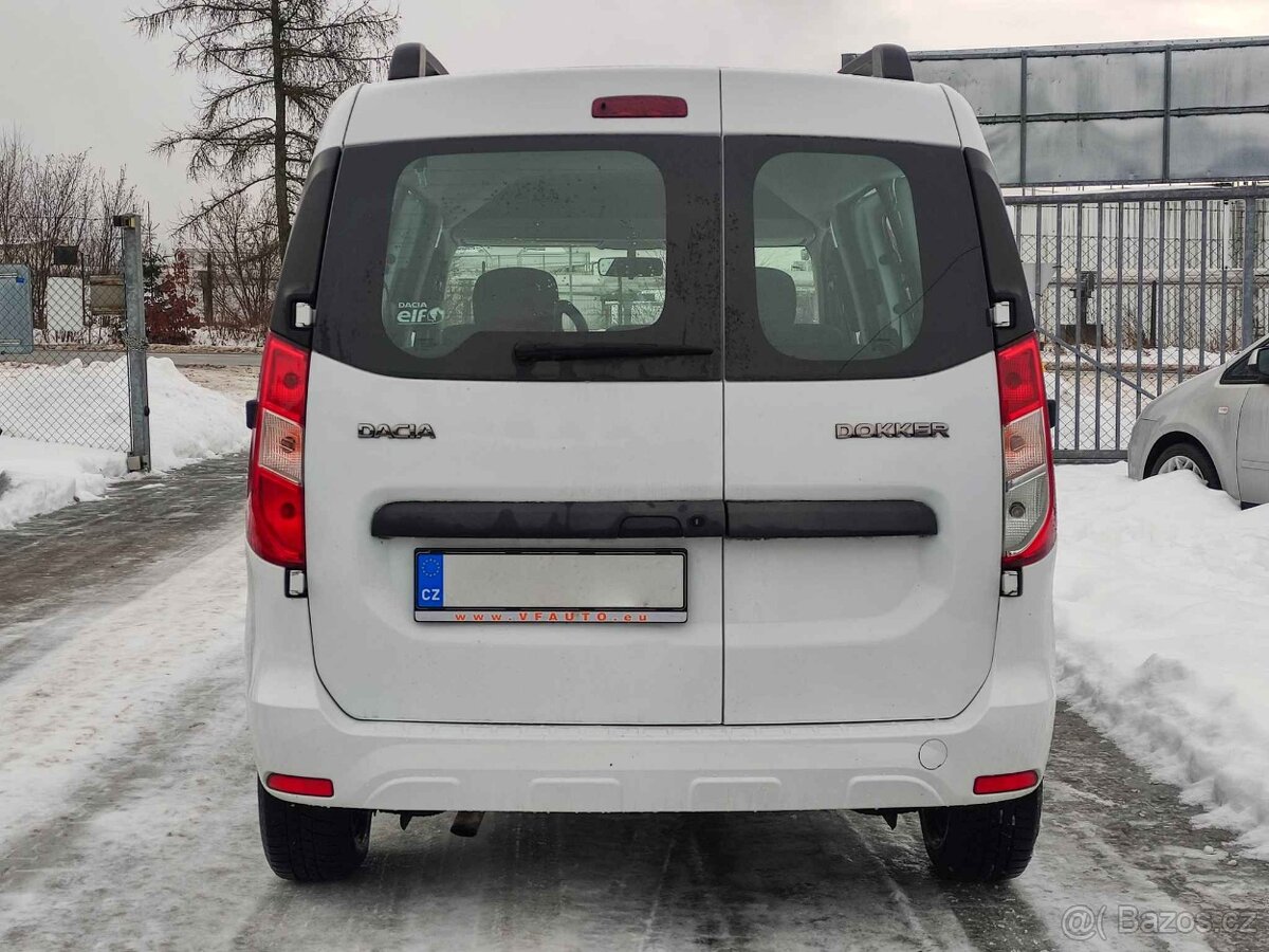 DACIA DOKKER 1.2i,85 KW,11/2016,KLIMA,ESP,USB,BC,MFV,HAGUSY - 5