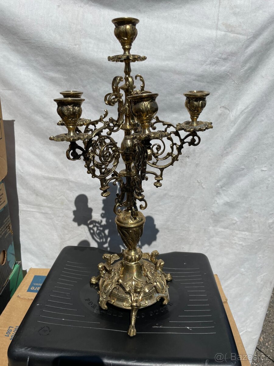 Mosazný svícen - 5