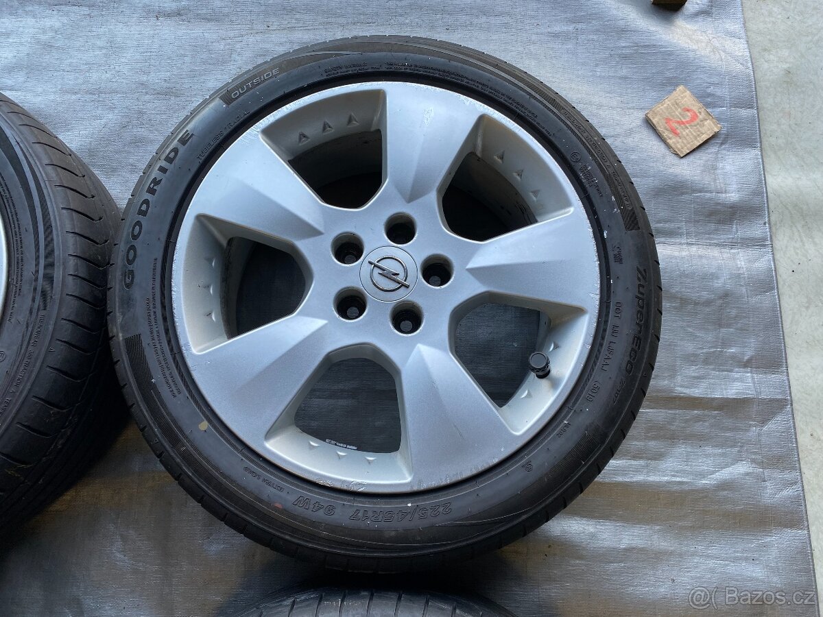 17 alu org. Opel 5x110 mm, 4ks - 5