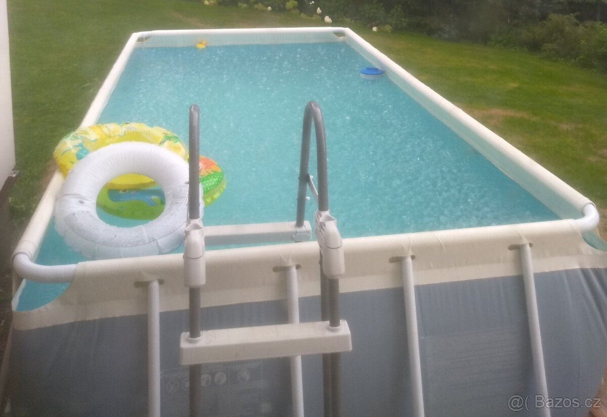 Bazén Intex 2x4m + filtr Hecht + ohřev - set - 5