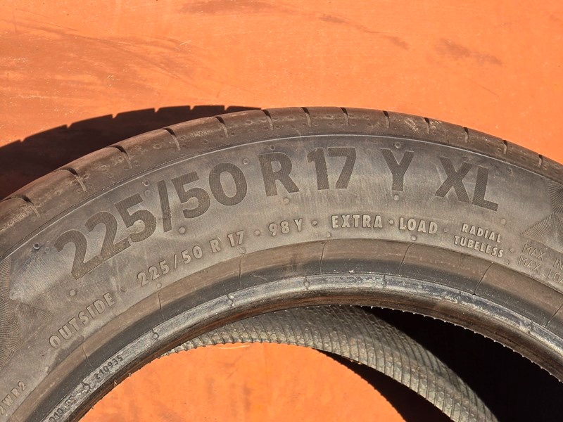 Letní Continental 255/50/17 XL - 5