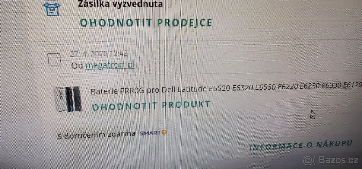 Dell Latitude Intel i5 + nová baterie+dokovací stanice - 5