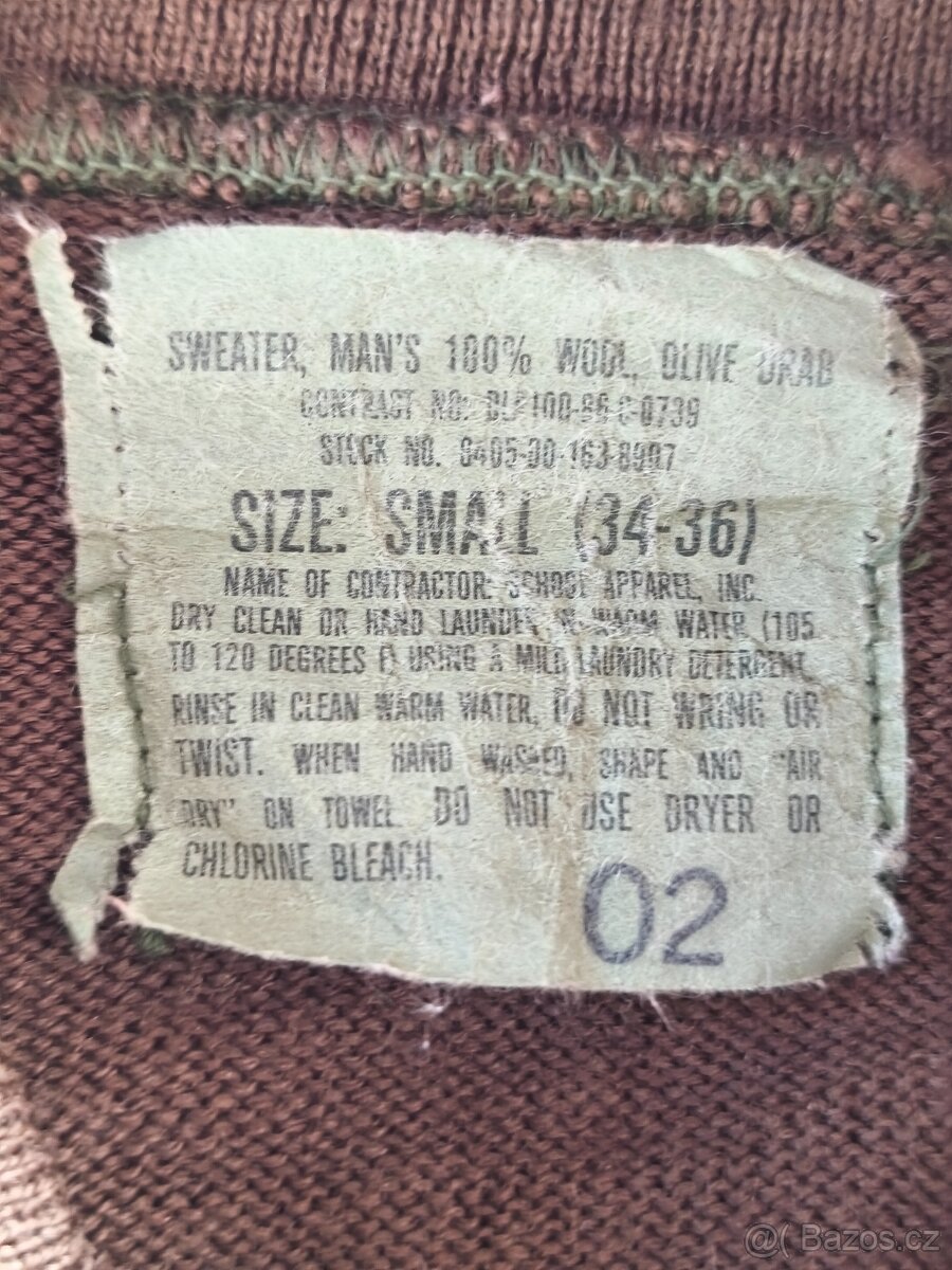 US Army 80' Jeep sweater" - 5