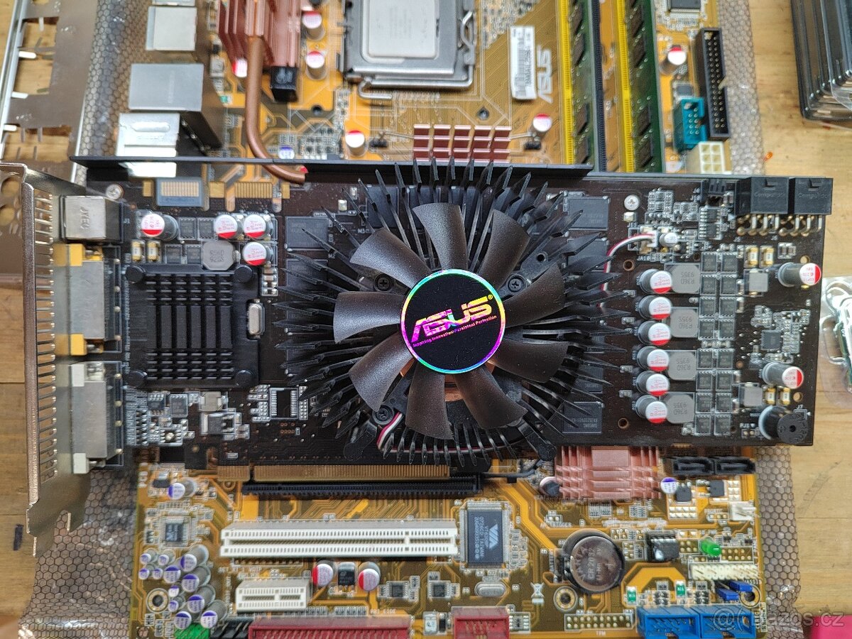 MB ASUS P5KR S775 Intel core2duo - 5