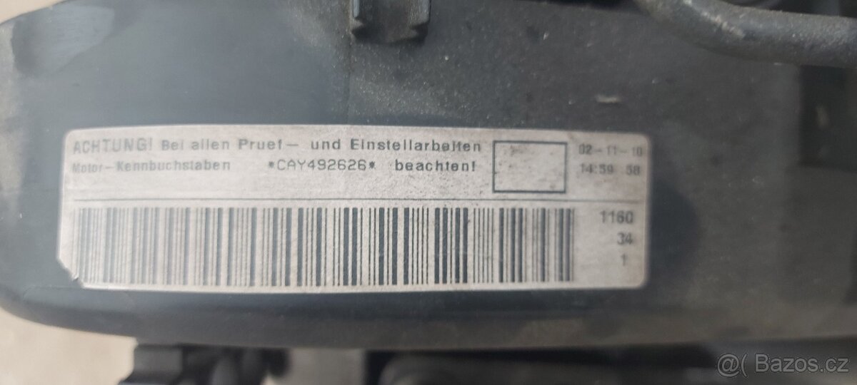 Prodam motor s oznacenim CAY 1.6 tdi - 5