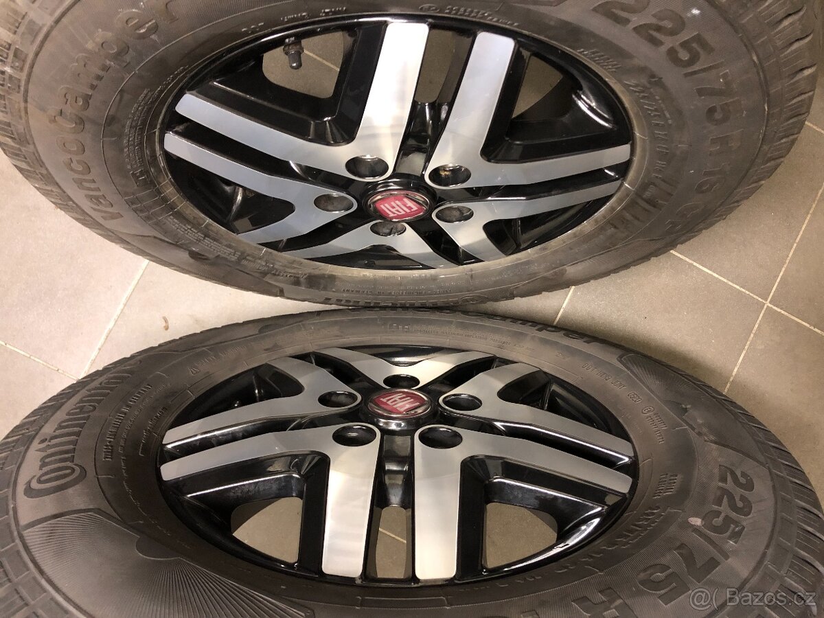 ORIGINAL ALU KOLA FIAT DUCATO 225/75/16 - 5