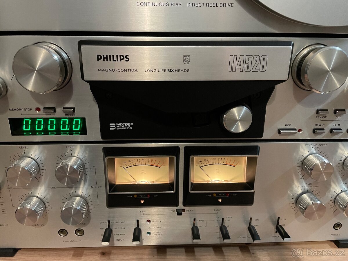kotoučový magnetofon PHILIPS N4520 - 5