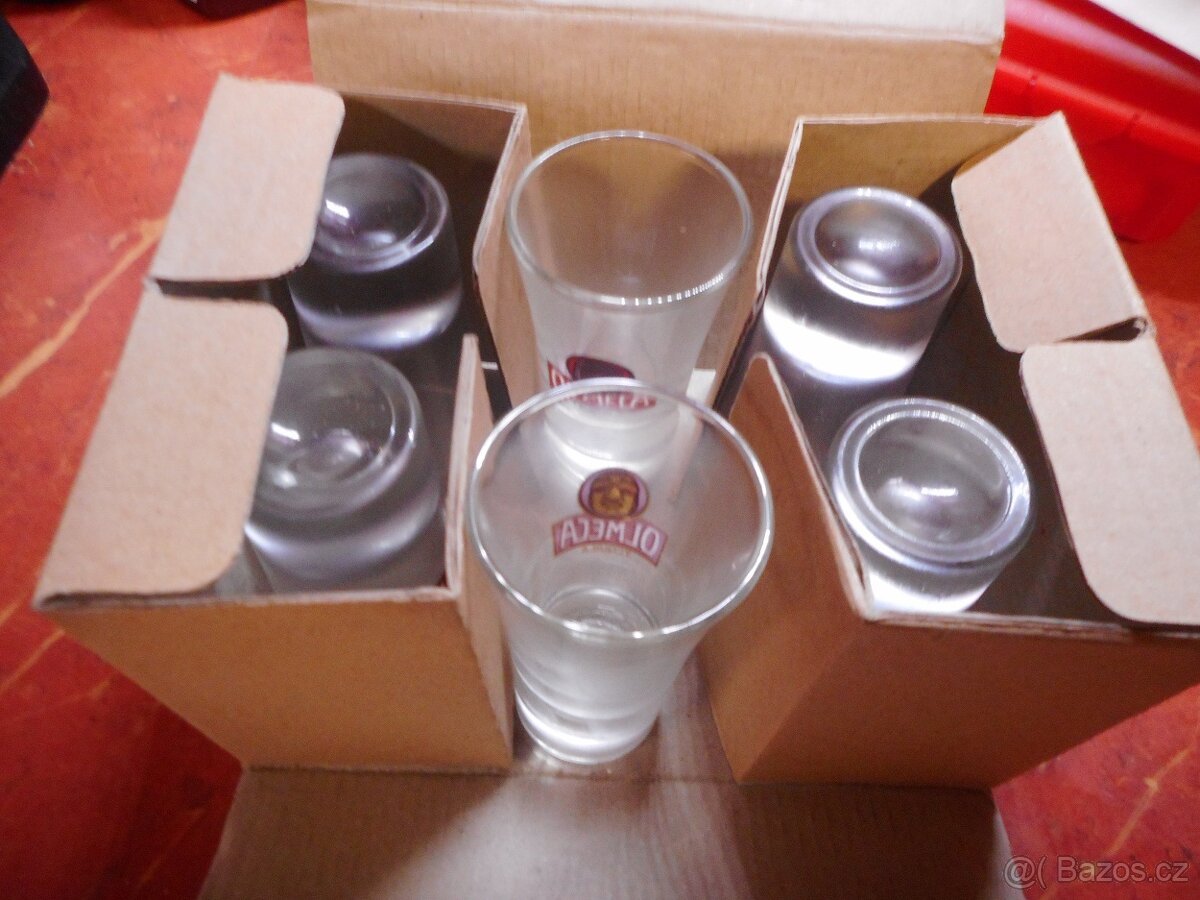 Panáky sklo Olmeca - 5