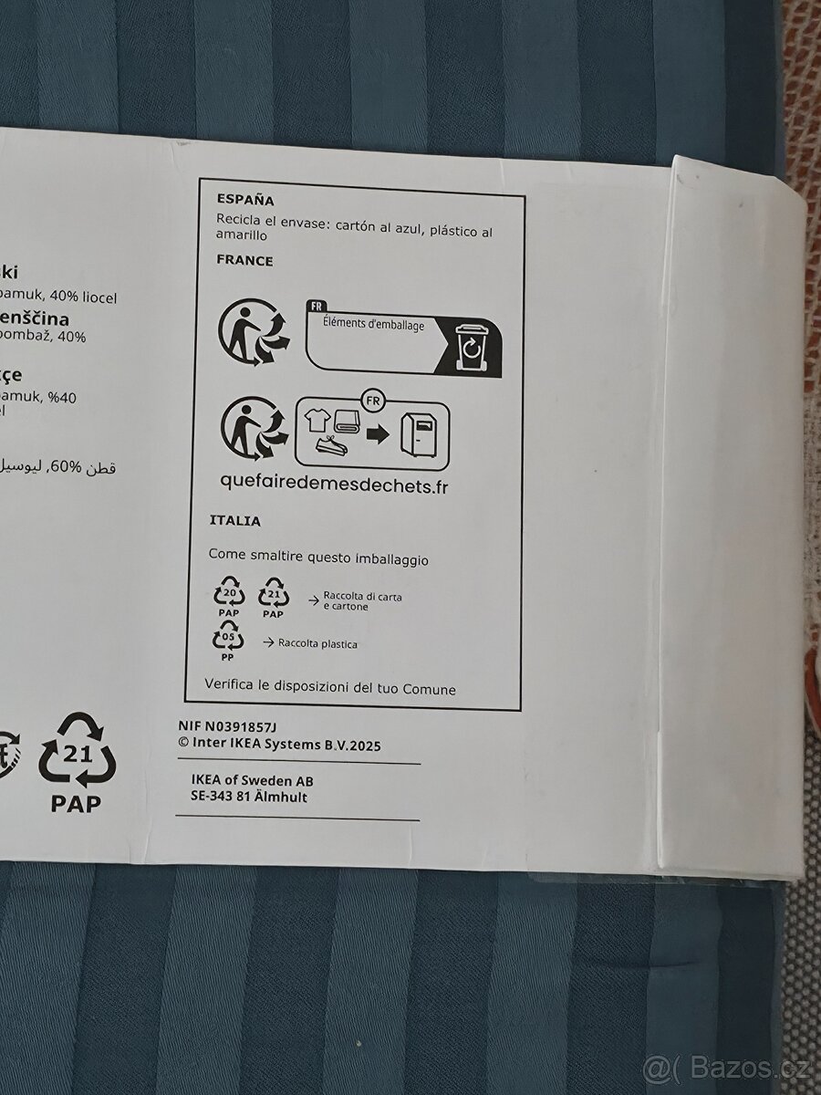 Povlečení IKEA Nattjasmin, nové. - 5