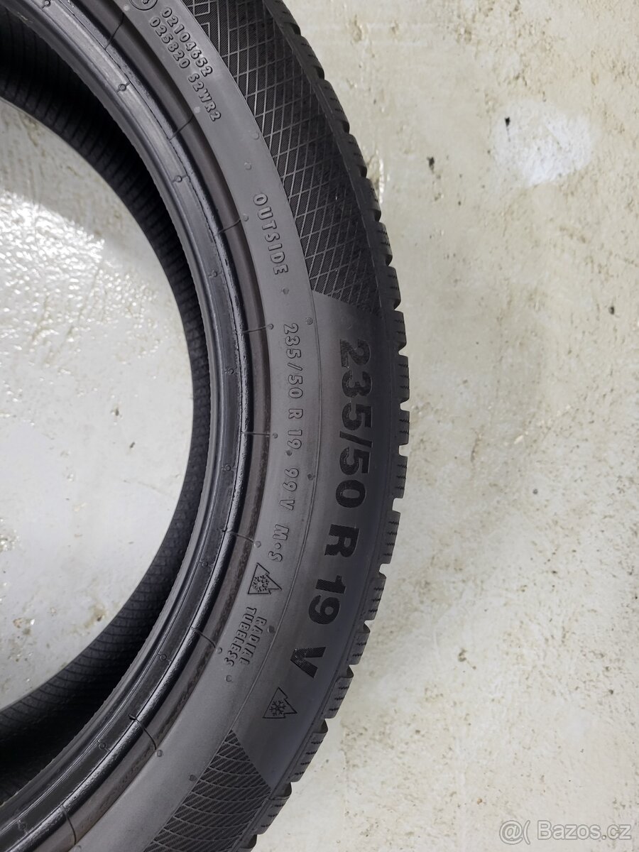2x 235/50R19 Continental zimní pneu - 5