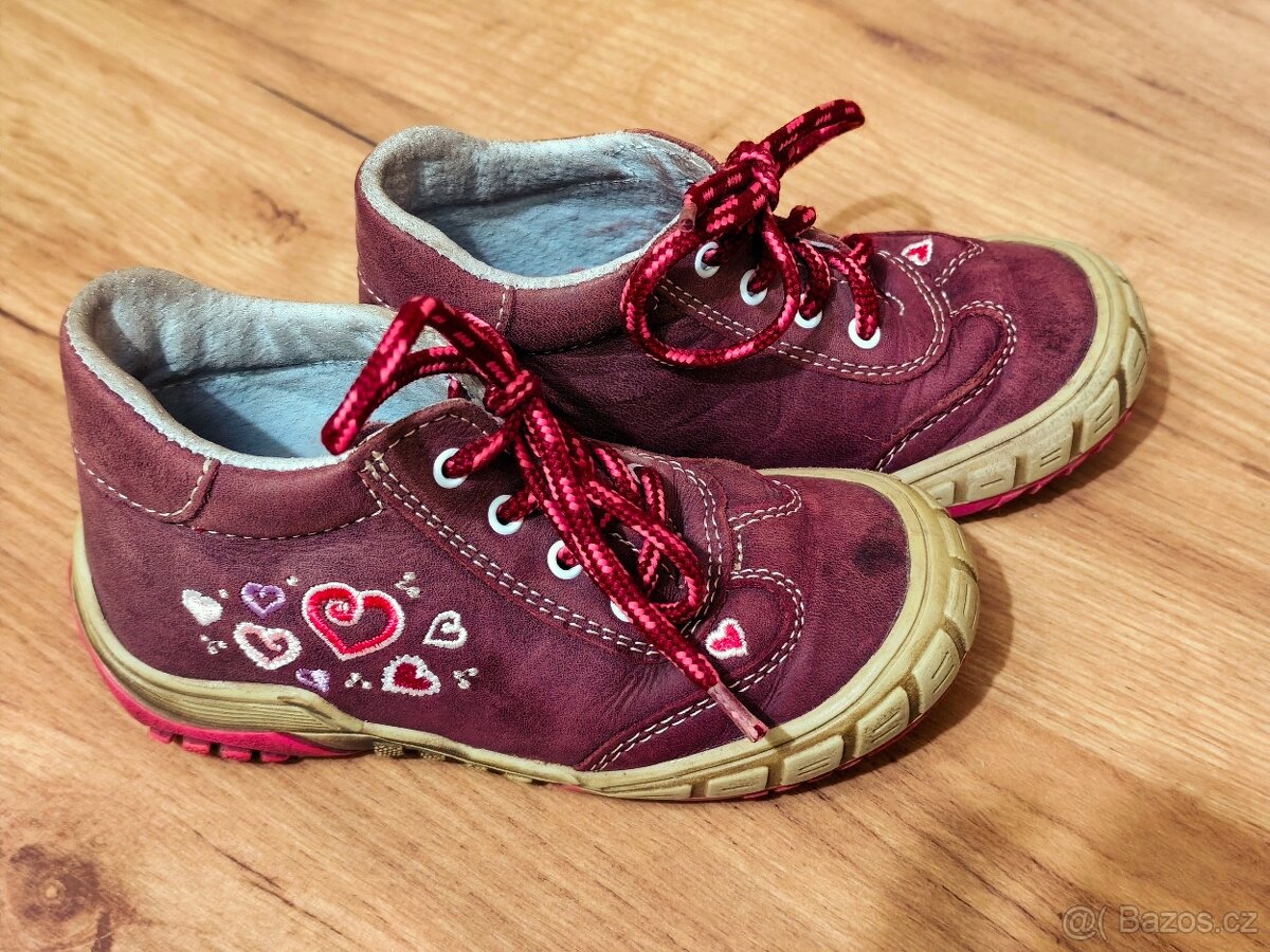 Celoroční kožené boty Jonap 25 - 5