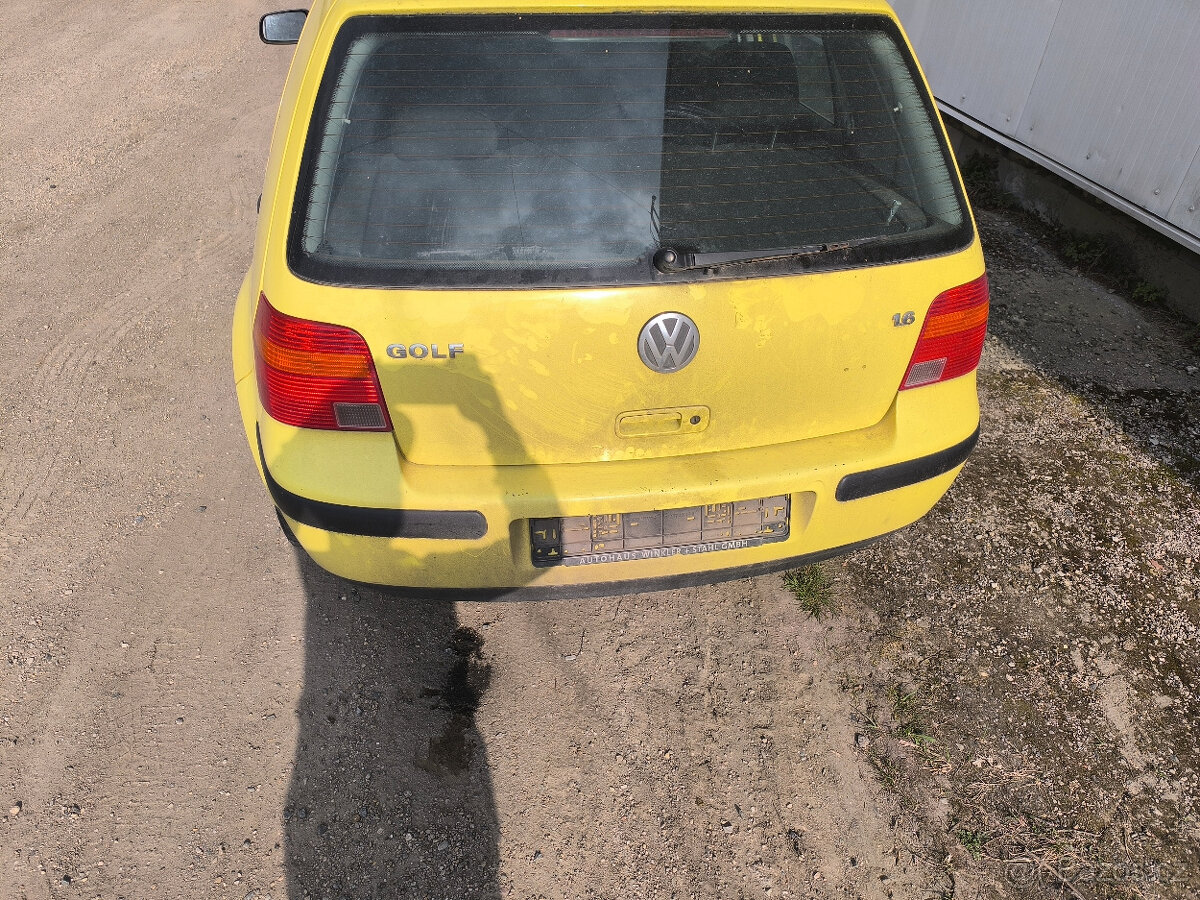 Vw golf IV 1.6i 74kw veškeré nd do 28.4 - 5