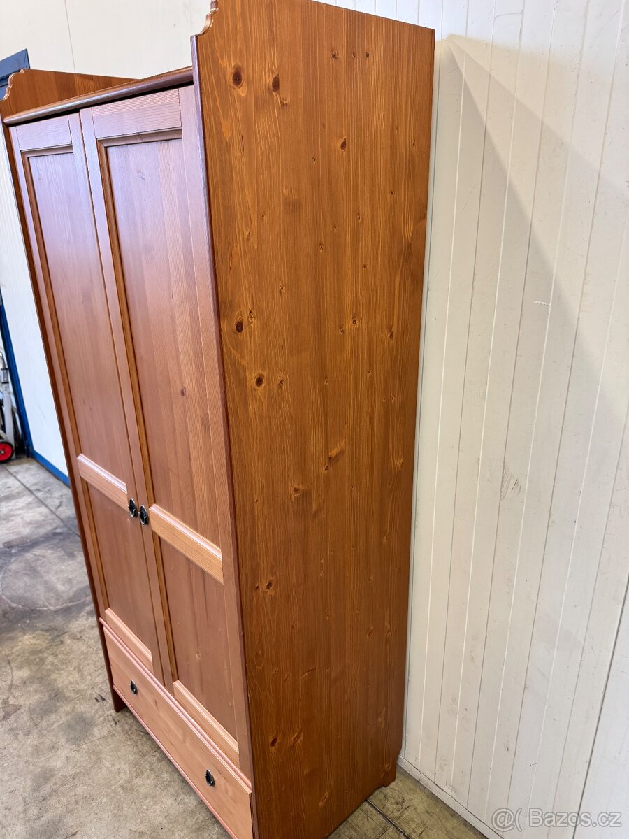 Šatní skříň ikea leksvik - 5