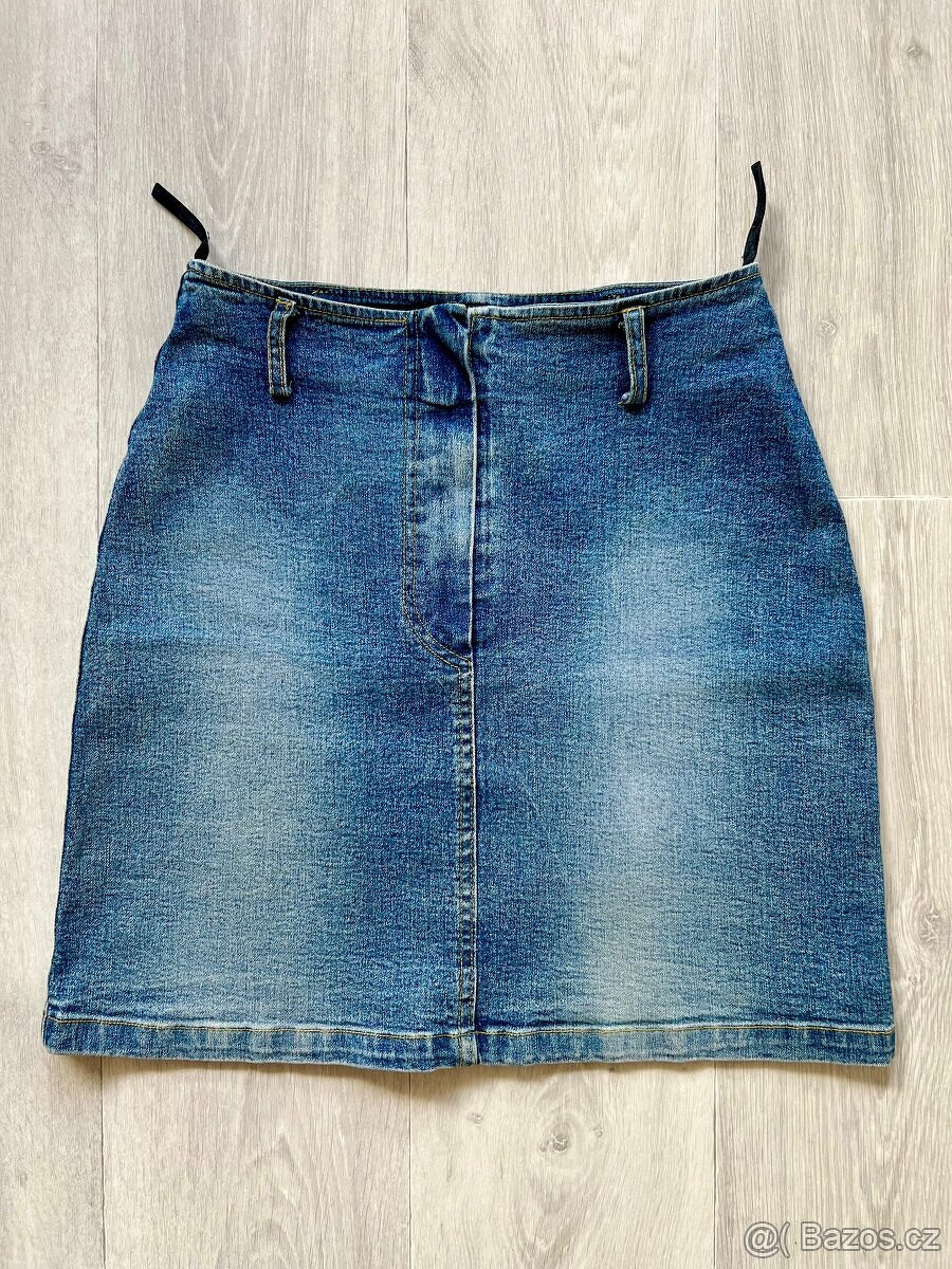 Sukně mini riflová vel.36 - 5