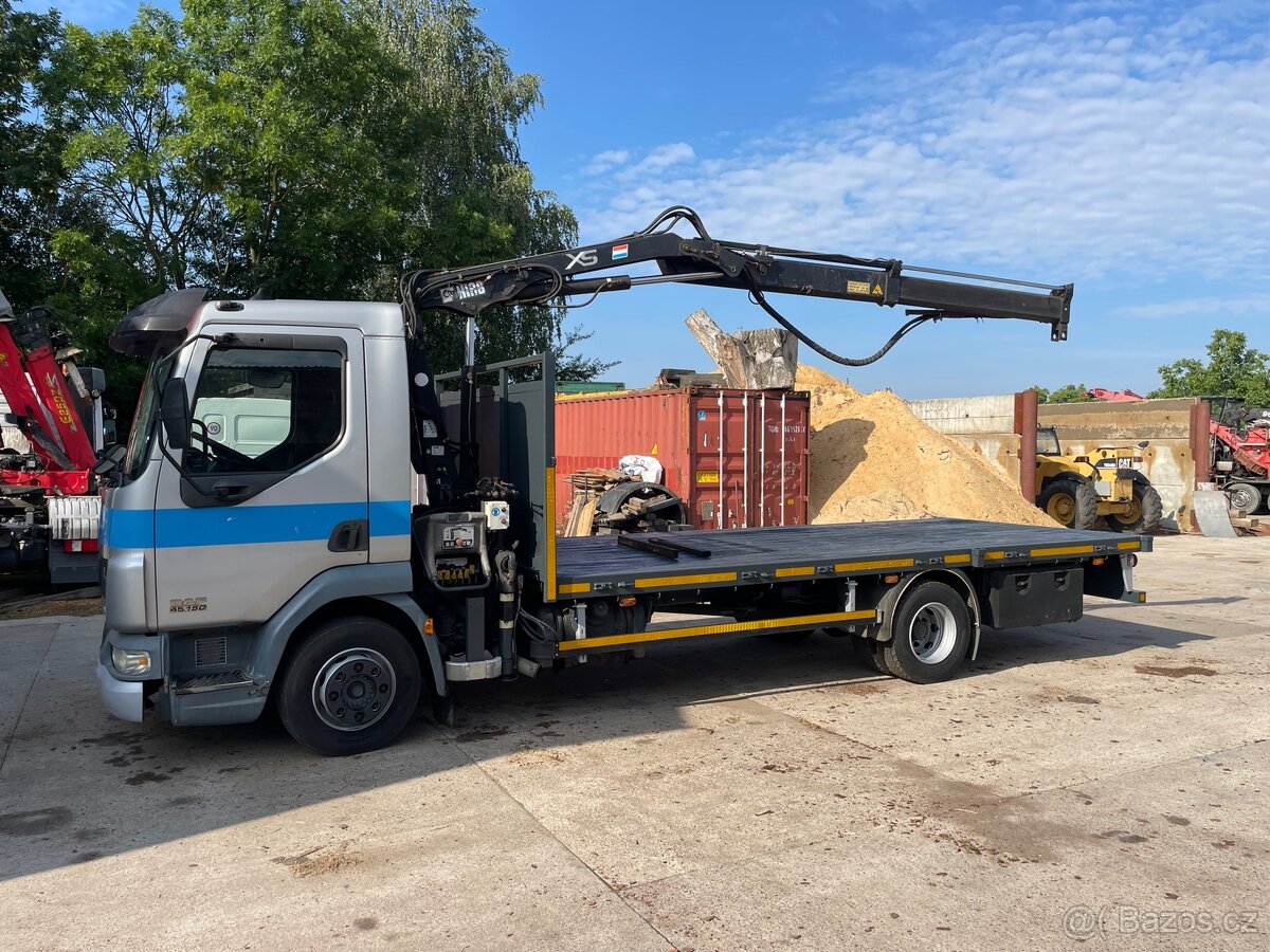 Daf LF 45 , hydraulická ruka , plosina , kontejner , nosič - 5