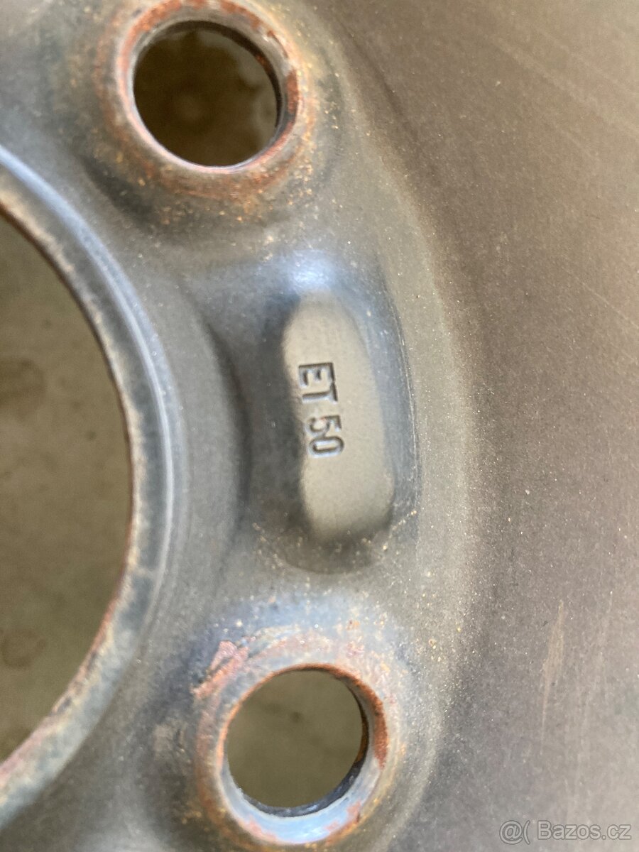 Prodám ocelové disky r16” na Ford focus nebo mondeo - 5