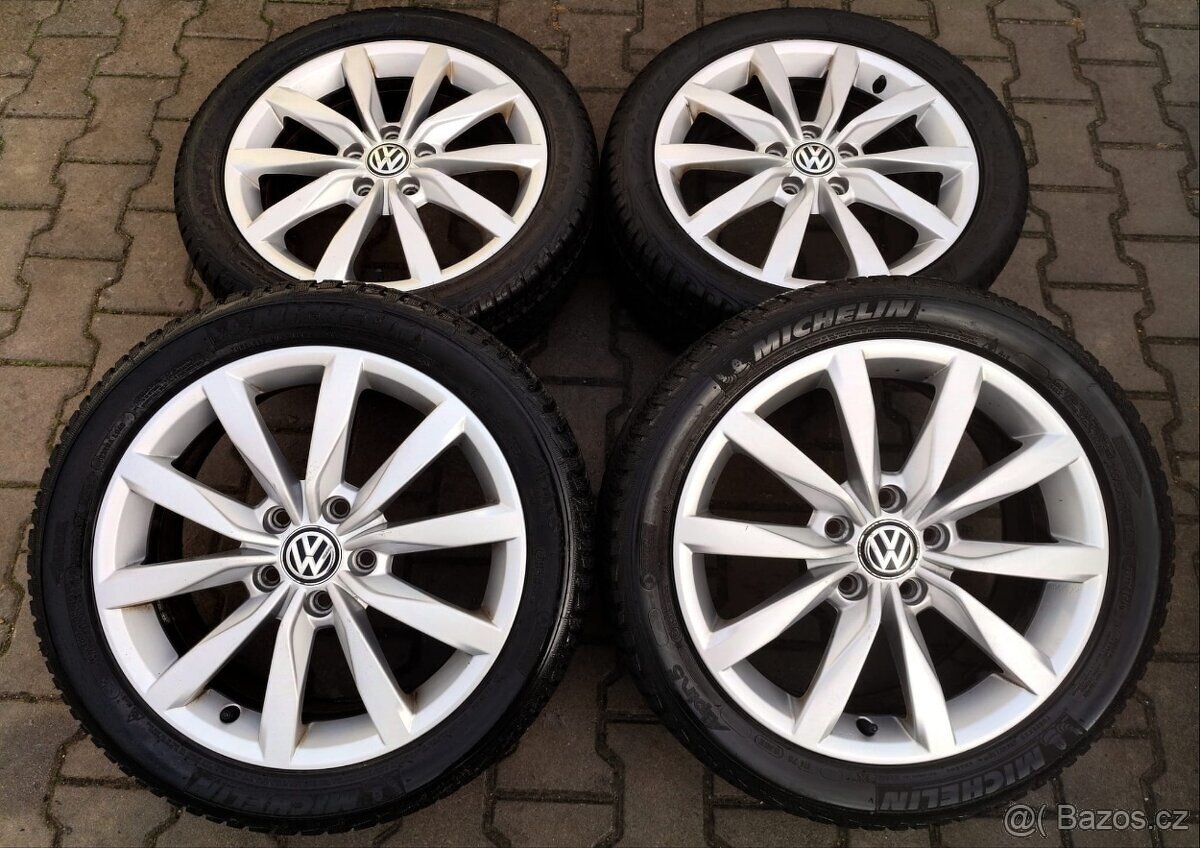 Alu kola originál Volkswagen Golf VII 5x112 R17 Dijon - 5