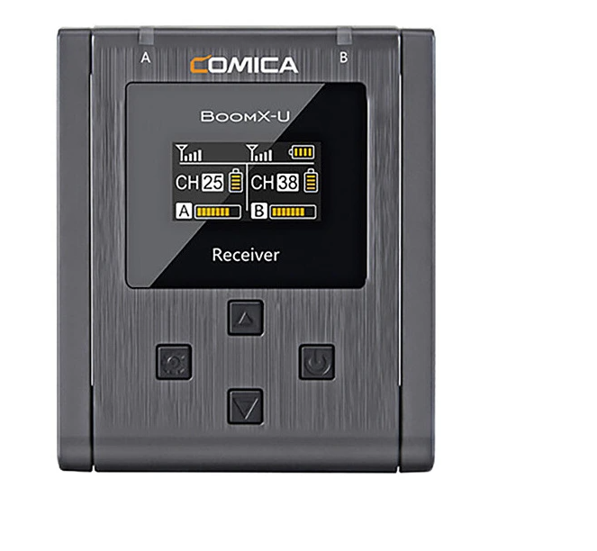 Comica BoomX-U U2 - bezdrátový mikrofon na video, mikroporty - 5