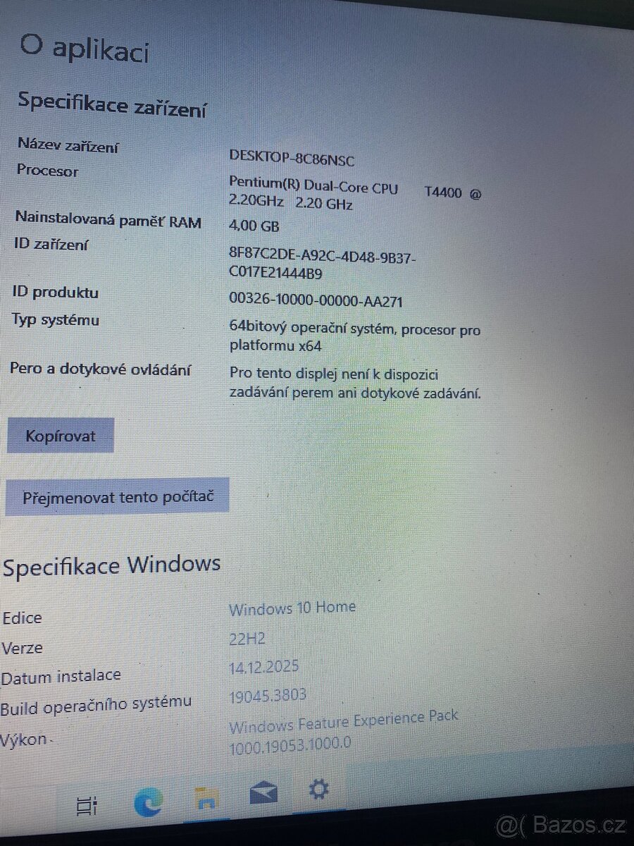 Notebook Lenovo G550 - 5