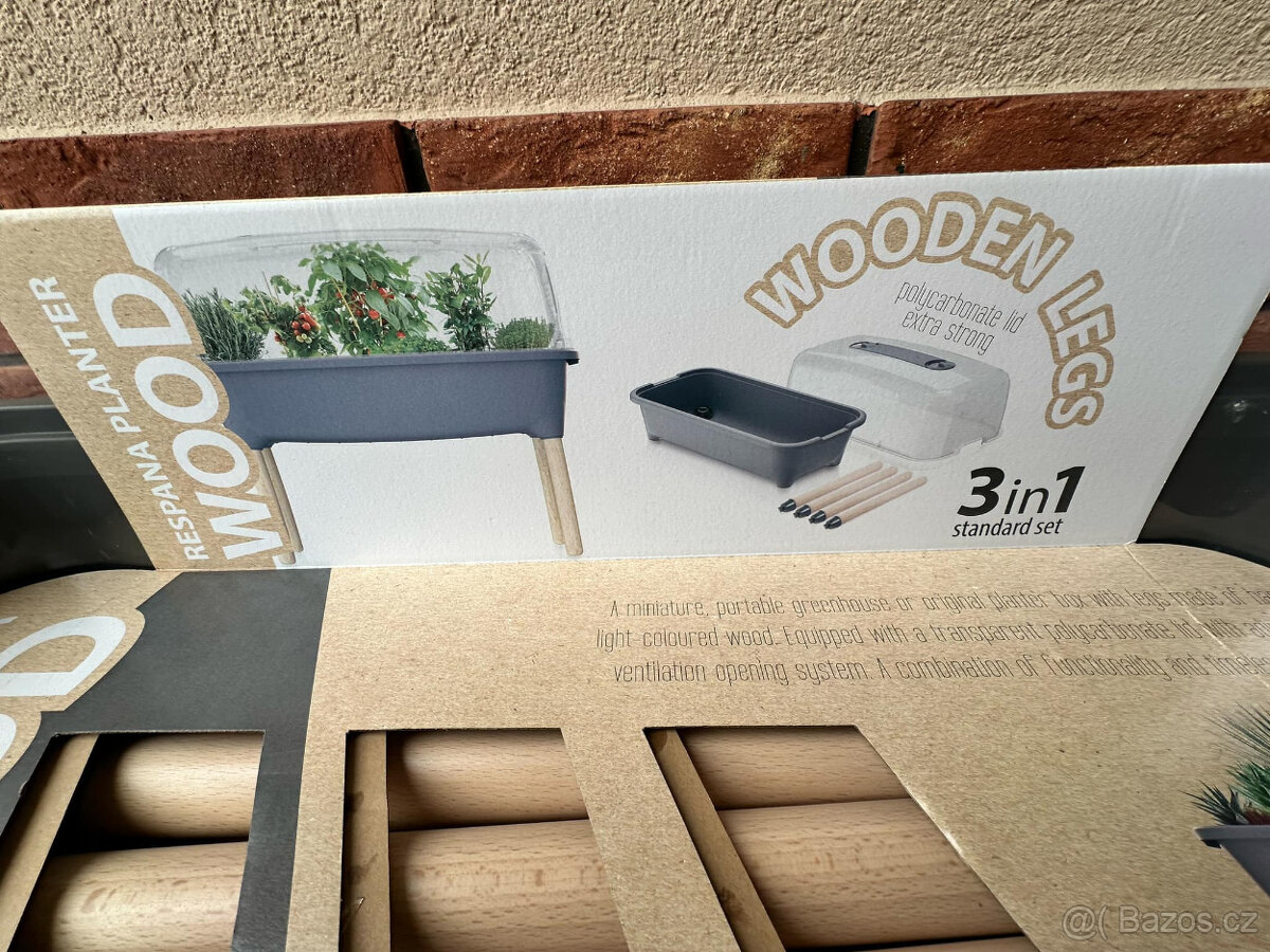 Sadbovač Respana Planter Wood 3v1 - 5