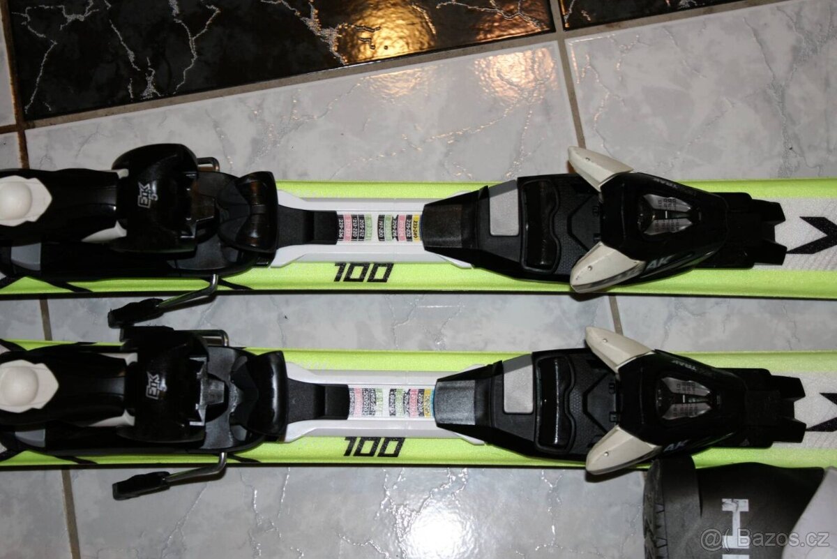 lyže salomon Xmax 100 cm , lyžaky Head - 5