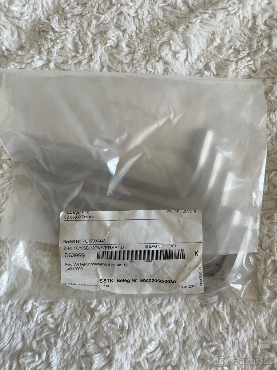 Imbusové klíče, vel. 17, 14, 12 - 5