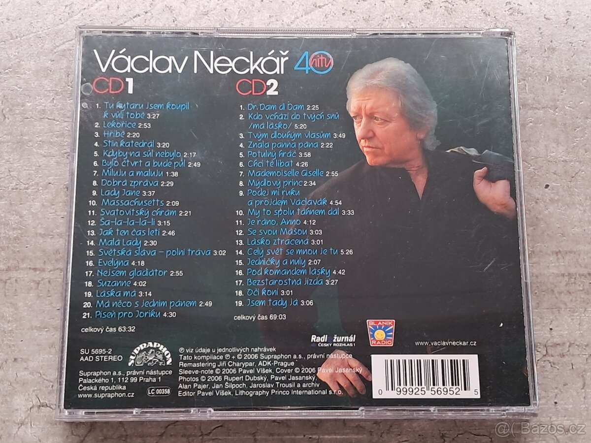 VÁCLAV NECKÁŘ 40 HITŮ (2CD) - 5