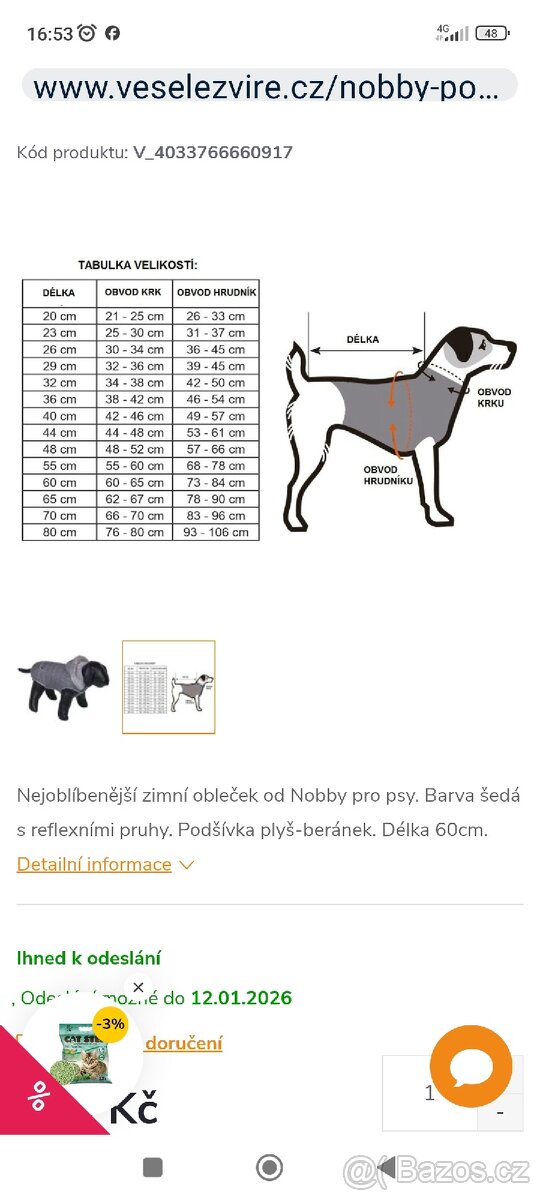 Obleček 19 - bunda Nobby - 5