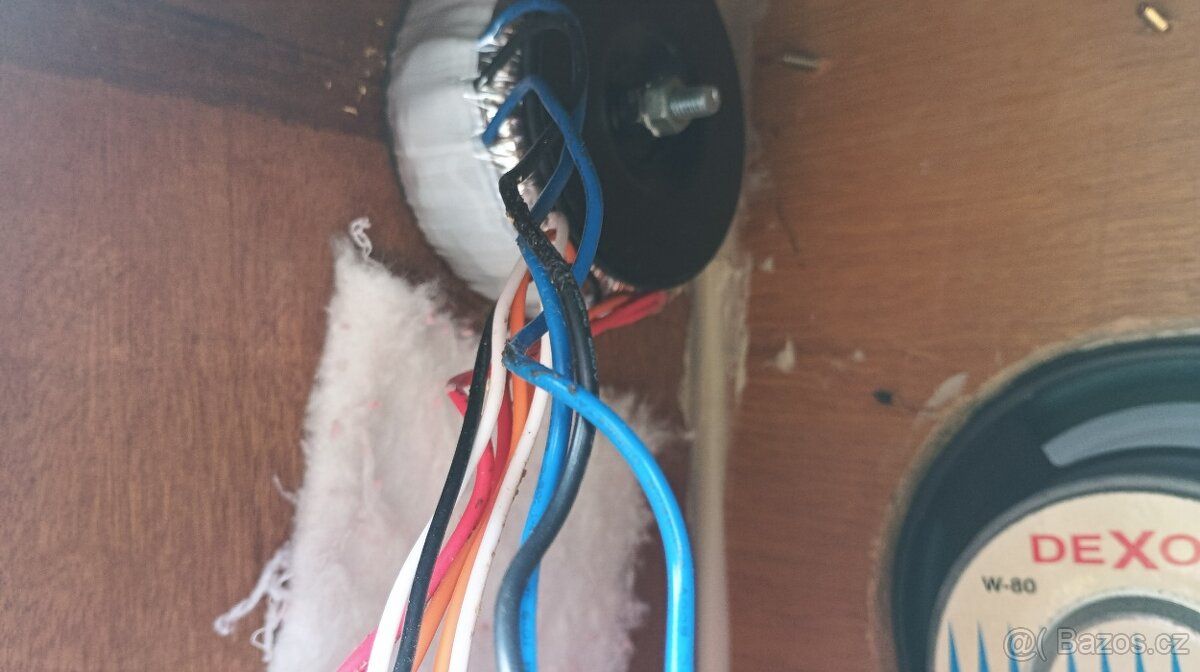 Subwoofer Dexon W80 + zesilovač a low-pass crossover - 5