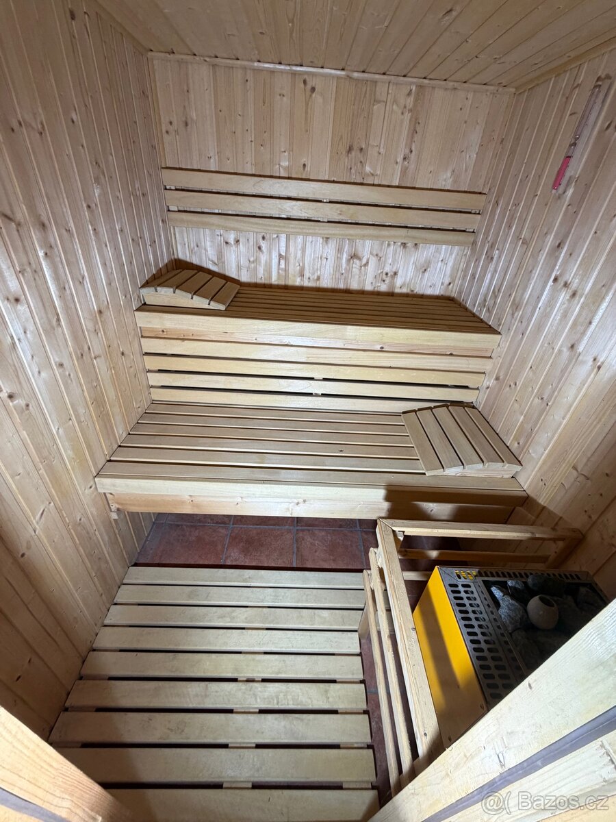 Finská sauna s kamny 7,5 kW - 5