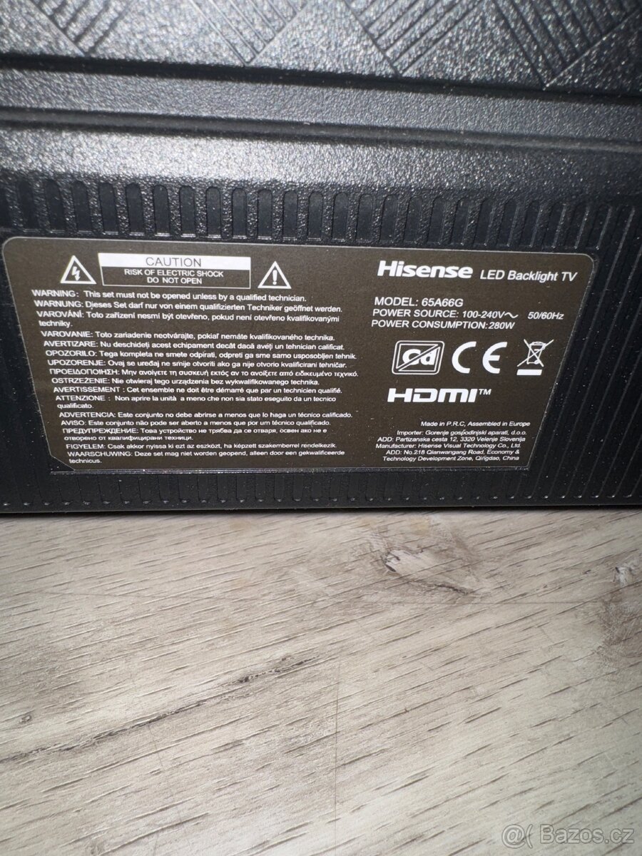Televize Hisense 65A66G - 5