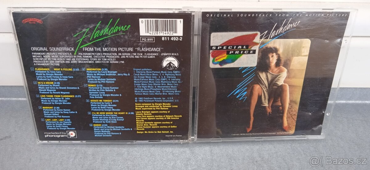 Flashdanc SOUNDTRACK na originálním CD - 5