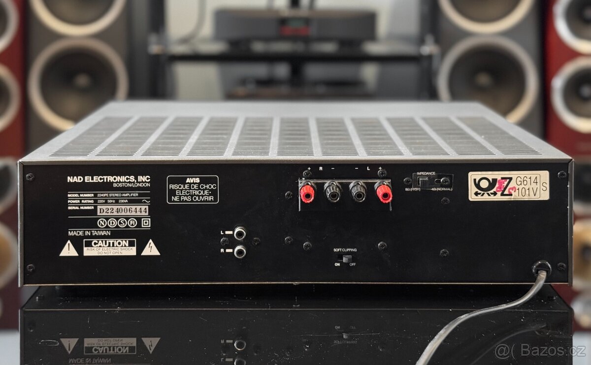 NAD 2240PE koncový zesilovač - 5