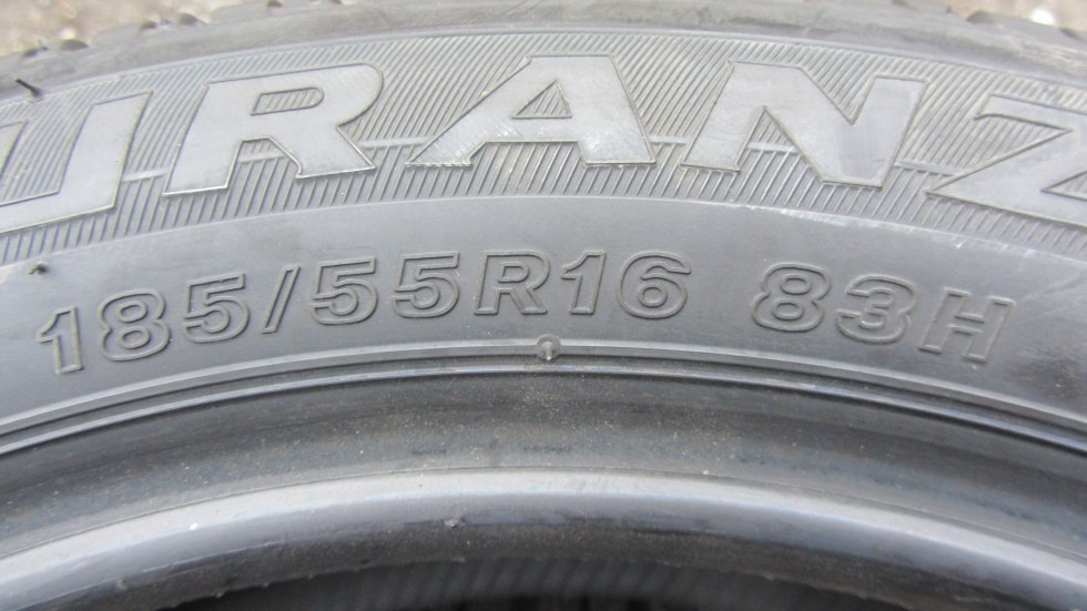 Letní pneu 185/55/16 Bridgestone - 5