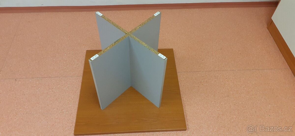 čtvercový stolek klubový/kávový/čajový/odkládací - 5