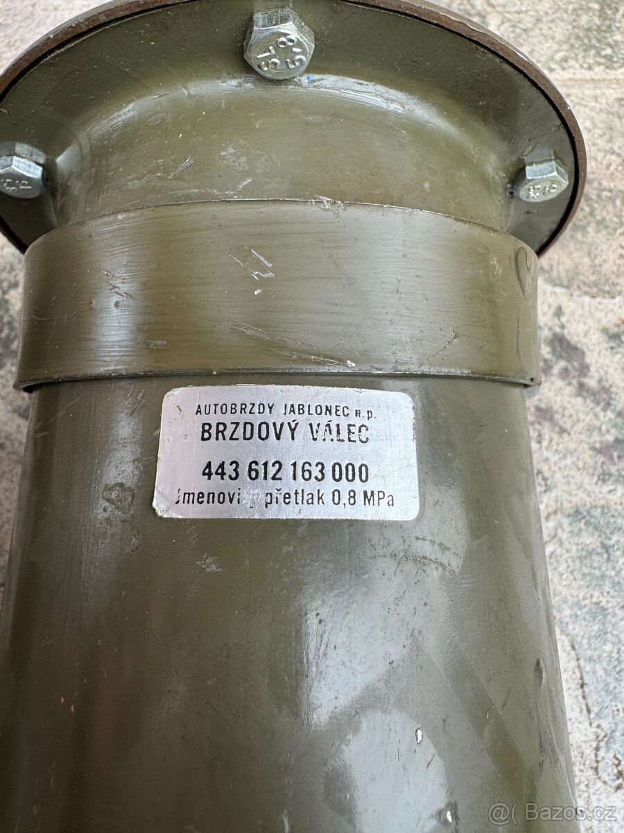 Brzdový válec 2ks asi Tatra 148, Prag V3S - nový - 5