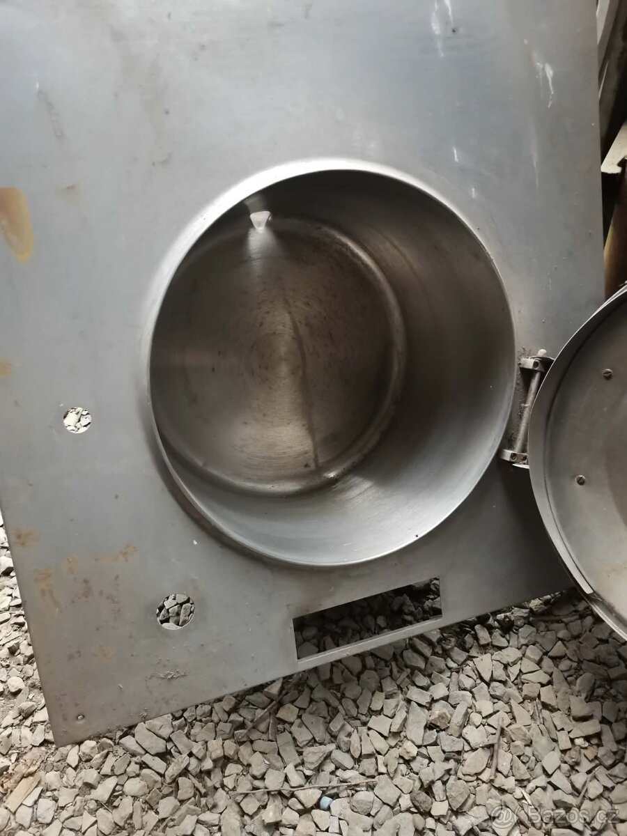 Nerozový dvouplášťový kuchyňský kotel 80l - 5